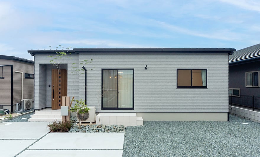 久留米市小森野3号モデルハウス 外観