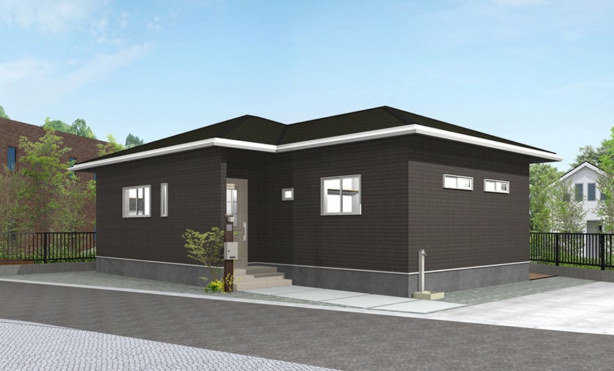 鳥栖市山浦町モデルハウス 外観