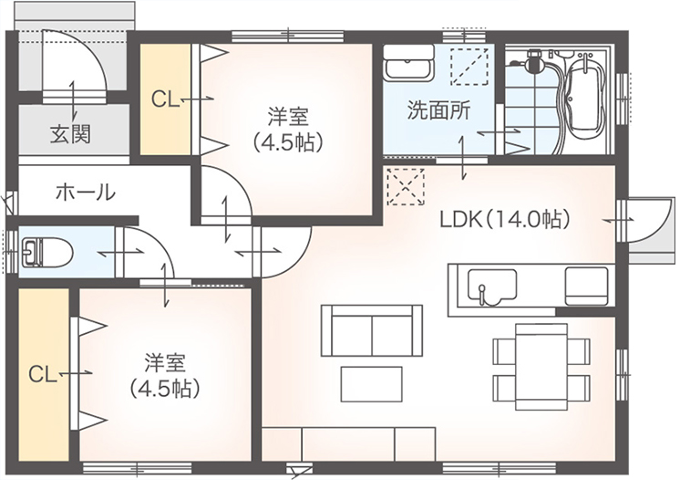 選べる厳選76プラン 平屋本舗 久留米 筑後 鳥栖エリアのローコスト平屋住宅専門店