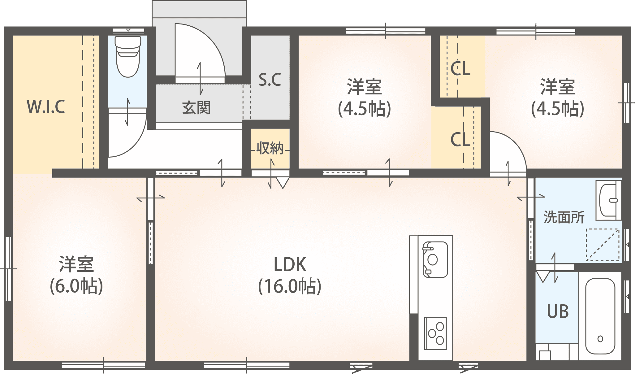 プラン06の間取り図
